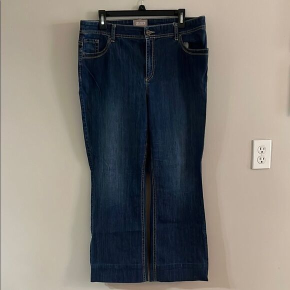 Chico's Blue Boot Cut Jeans Classic Style - Picture 1 of 7